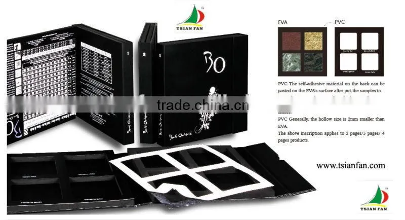 PX008 Quartz Stone Sample Display Box / Sample suitcase