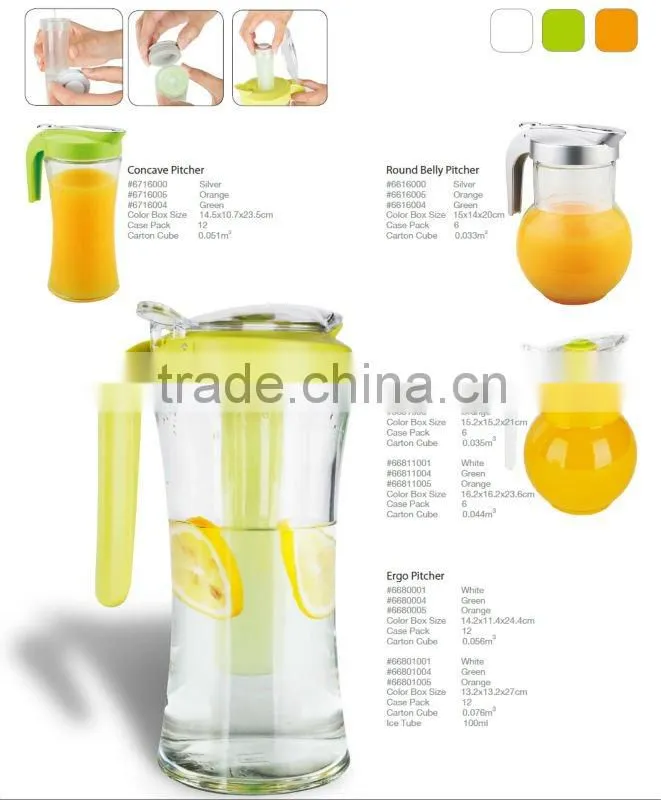 SINOGLASS 4 pc with See through window Lid ball shape clear glass Spice Rack Set