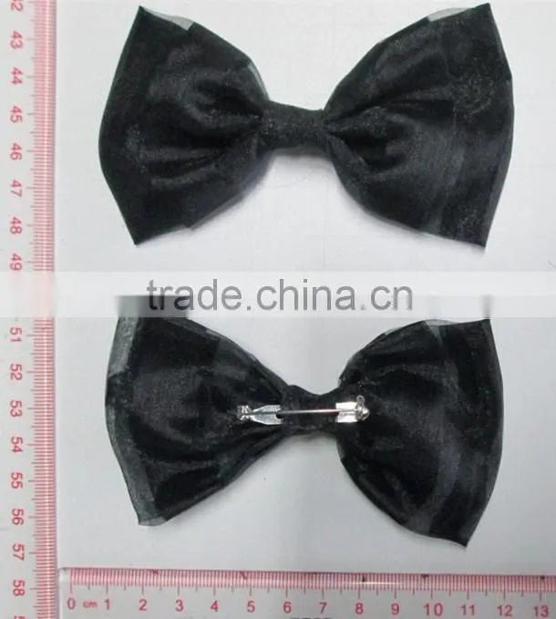 new fashion plain butterfly tie barrette