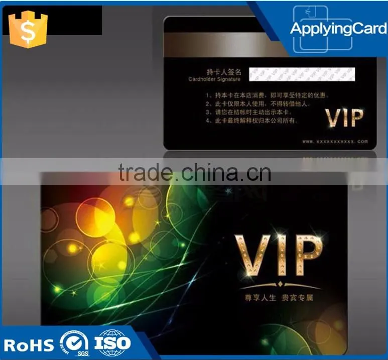 125khz 13.56mhz PVC rfid card smart contactless plastic card with magnetic stripe prinitng