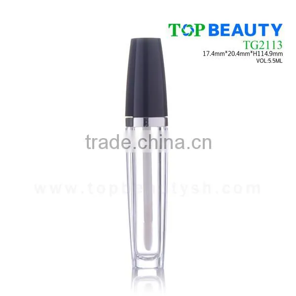 TG2113- 5.5ml Olives Shape Lipgloss Tube Containers With Brush