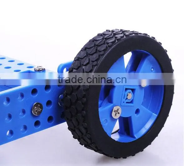 Plastic cementr track tank crawler, track 02