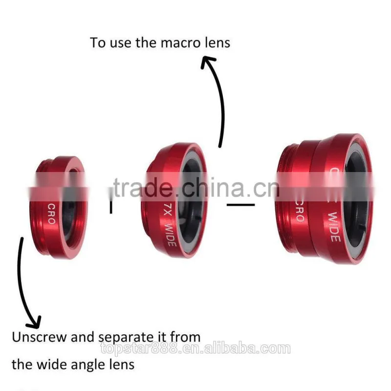 Fisheye lens for iphone 5 camera lens mobile phone lens