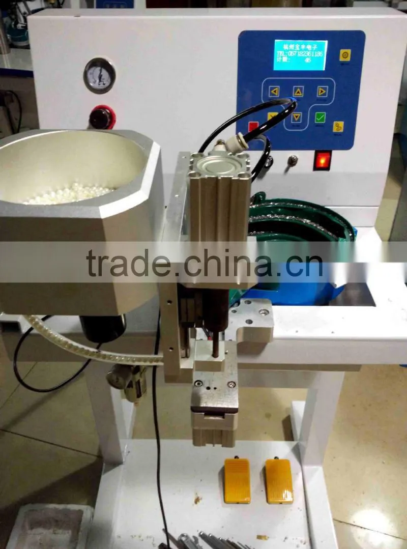 HOT!!! automatic pearl fixing machine for dress