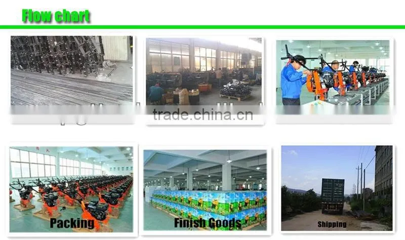 4HP Gasoline Power Chinese Cheap Hand Cultivator Hand Tiller For Sale