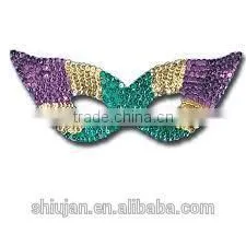 sequin eye mask for party decoration/ hair accessories