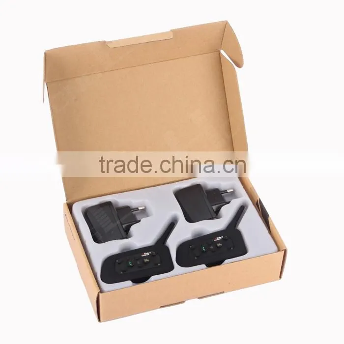 SZwinzon V6 1200M Motorcycle Helmet Bluetooth Intercom/Interphone Headset Connects upto 6 Riders