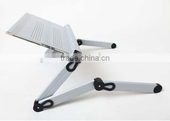 Personal Portable and Foldable Laptop Table in Bed Notebook Stand Computer Desk