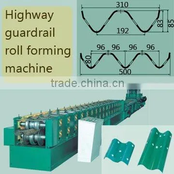 steel highway guardrails forming machine/roll forming and highway guard rail equipment