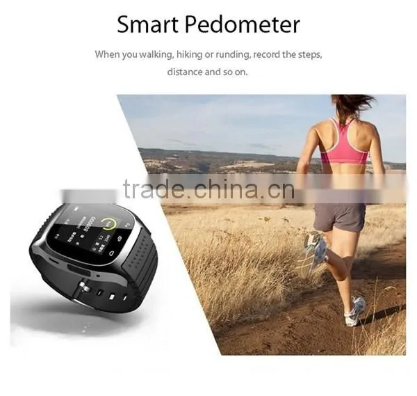 Bluetooth Smart Watches DZ09 M26 GT08 U8 for iPhone Samsung Anroid Cell Phone SIM Card Anti-lost Touch Screen Smart Watch Fitnes