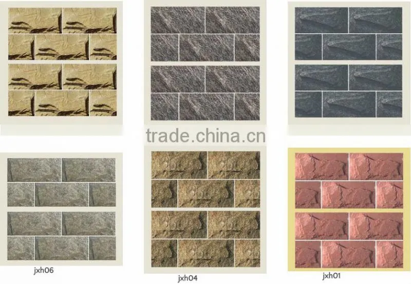 beige mushroom stone exterior wall cladding