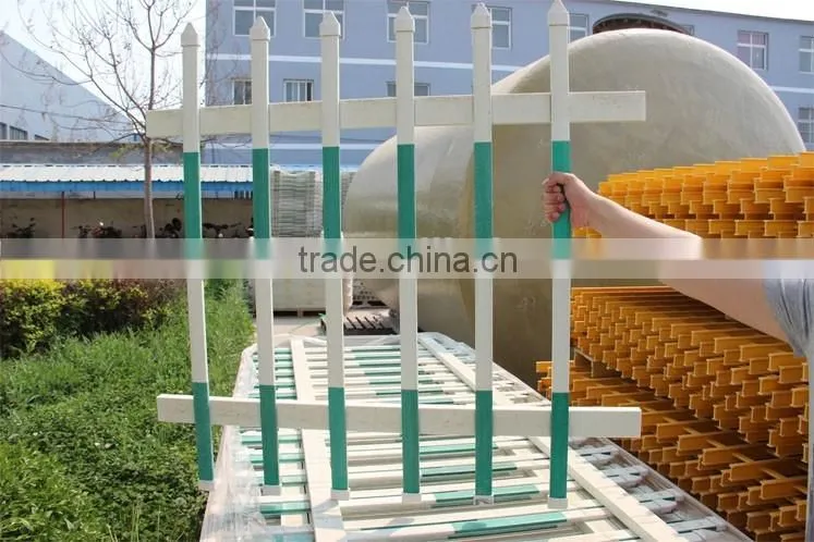 Big discount instock wholesale fiberglass frp fencing