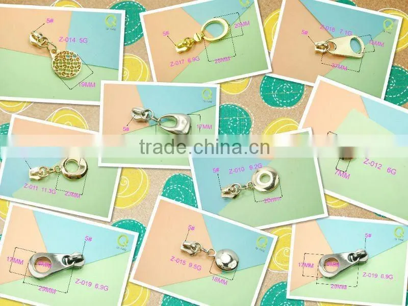 metal zipper puller z-043 round shape puller