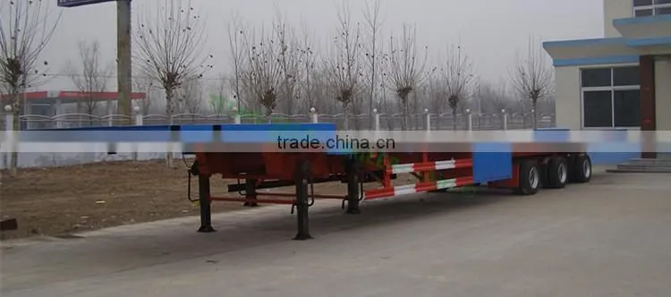 transport wind blade low bed extendable trailer, 43m extendable trailer