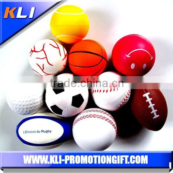 kids toy PU foam stress building block shaped stress ball