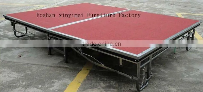 Restaurant Metal Movable Stage XYM-P06