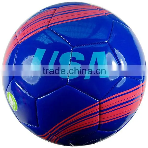 Custom soccer ball/ cheap PVC promotional soccer ball factory