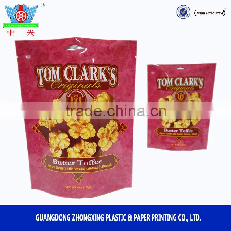 block bottom plastic microwaveable popcorn bags,paper food bag