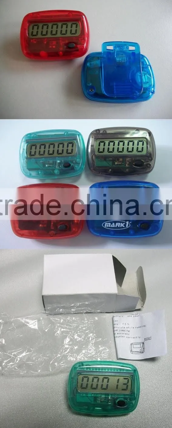 fashion style belt clip free pedometers