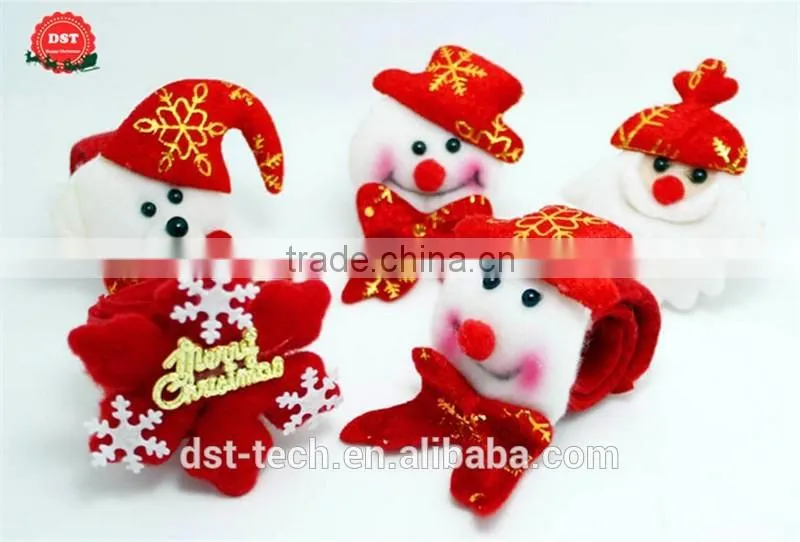 Christmas clap bracelet