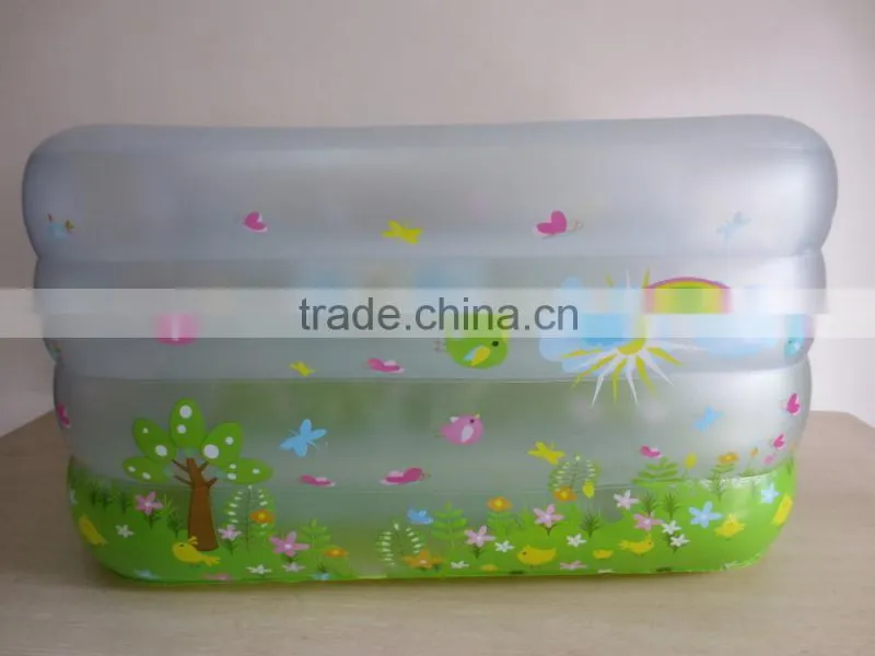New design inflatable phthlate free pvc swimming pool with custom logo printed for promotion