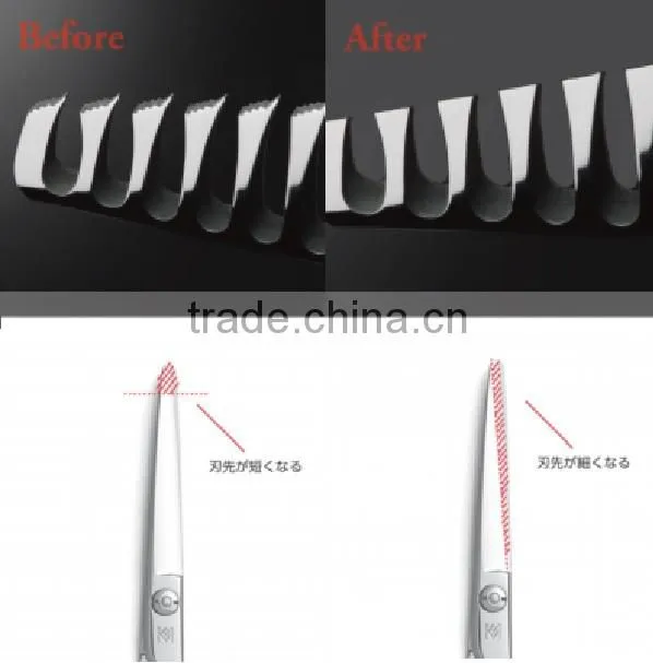 Reliable and Fashionable vegetables cutting scissors GM for Beautysalon use , Also available in anything