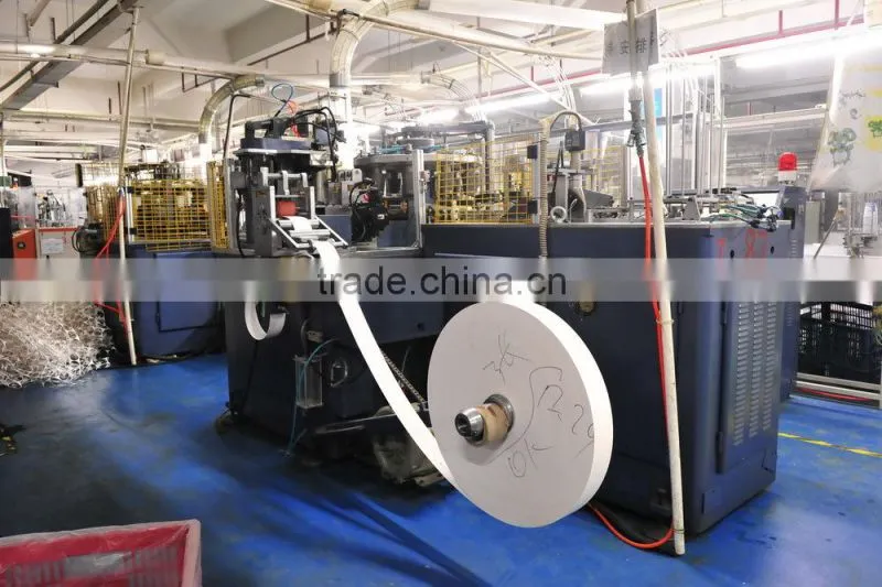 Full automatic paper tea cup making machine for making disposable cup