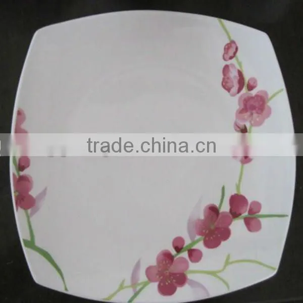 cheap porcelain rectangular plate
