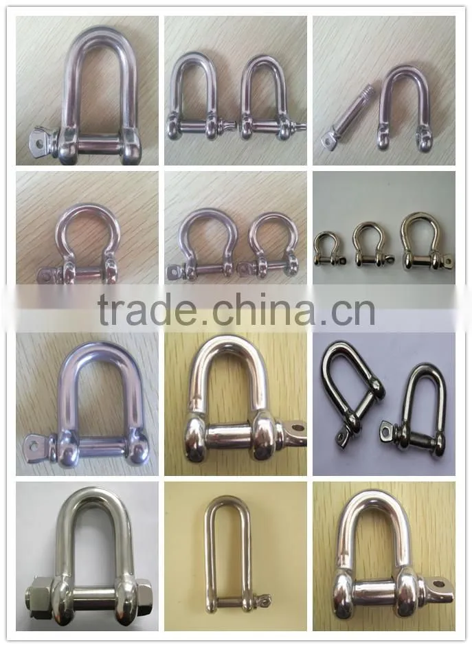 304 stainless steel DIN580 eye bolt and DIN582 eye nut marine hardware