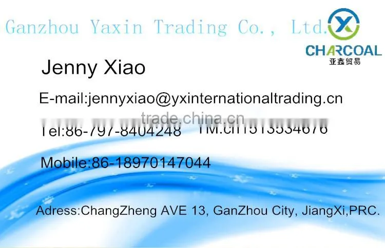 High quality palm kernel shell charcoal for shisha