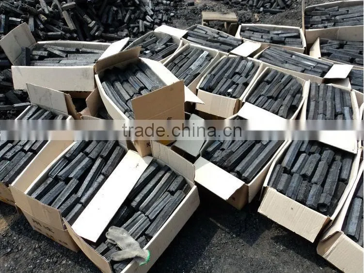 manufacture supply the sawdust machine made charcoal /machine made charcoal for BBQ
