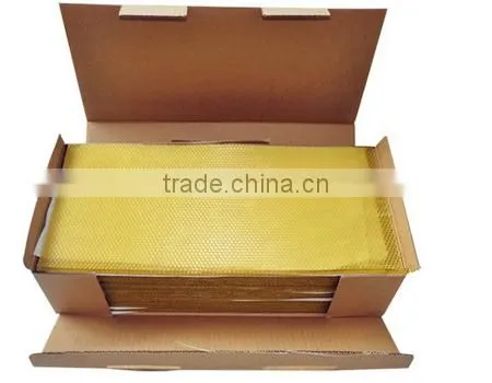 pure comb 100% beeswax foundation sheet for beekeeping