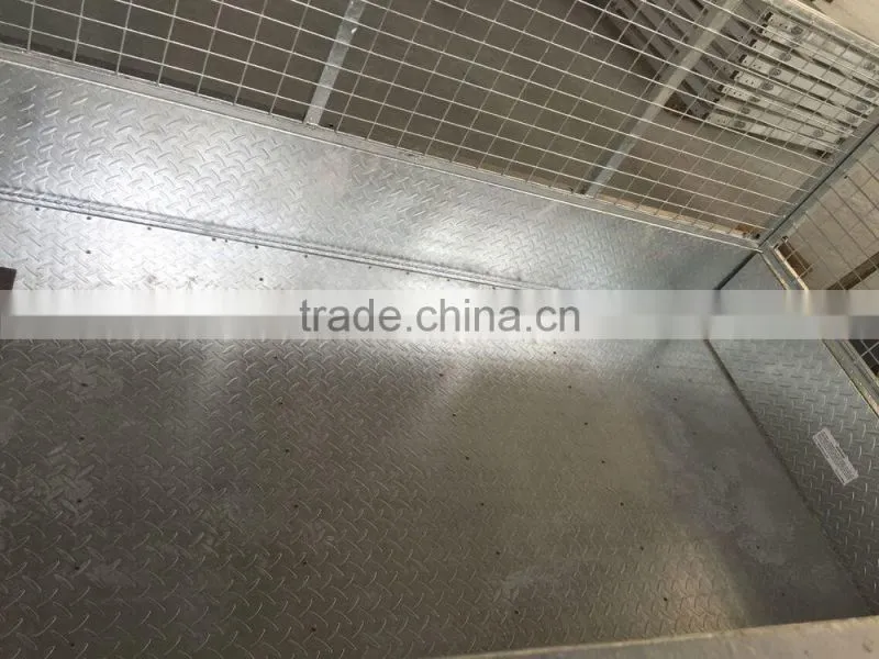 8x5 Galvanised Box Trailer