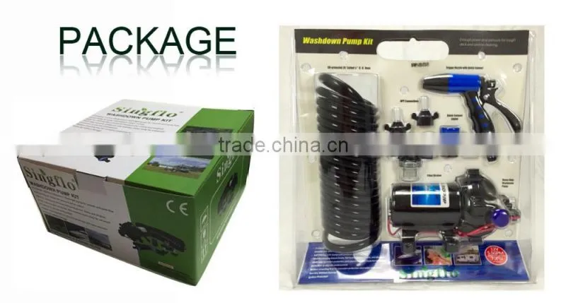 12v water pump 20LPM 70 PSI Washdown pump kits caravan boat marine