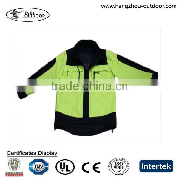 High Visibility Waterproof Auto Racing Jacket