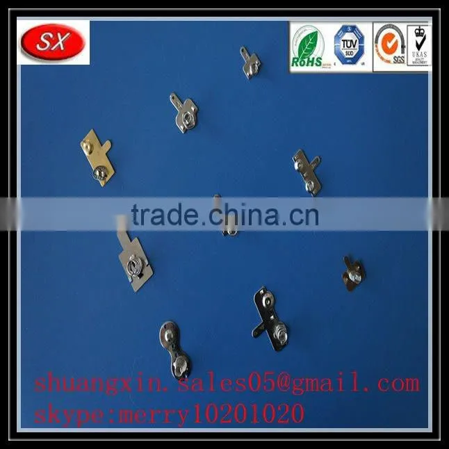 punching / stamping copper/steel AA/AAA/C/D/9v battery contact for electronic ,toys