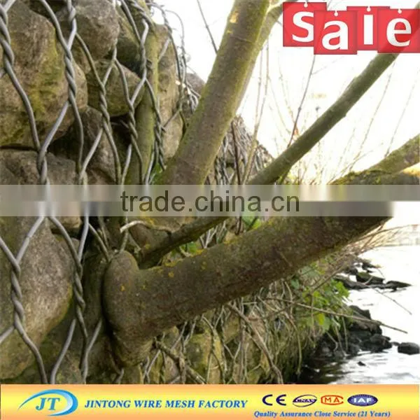hot dipped galvanized gabion box /rock cage