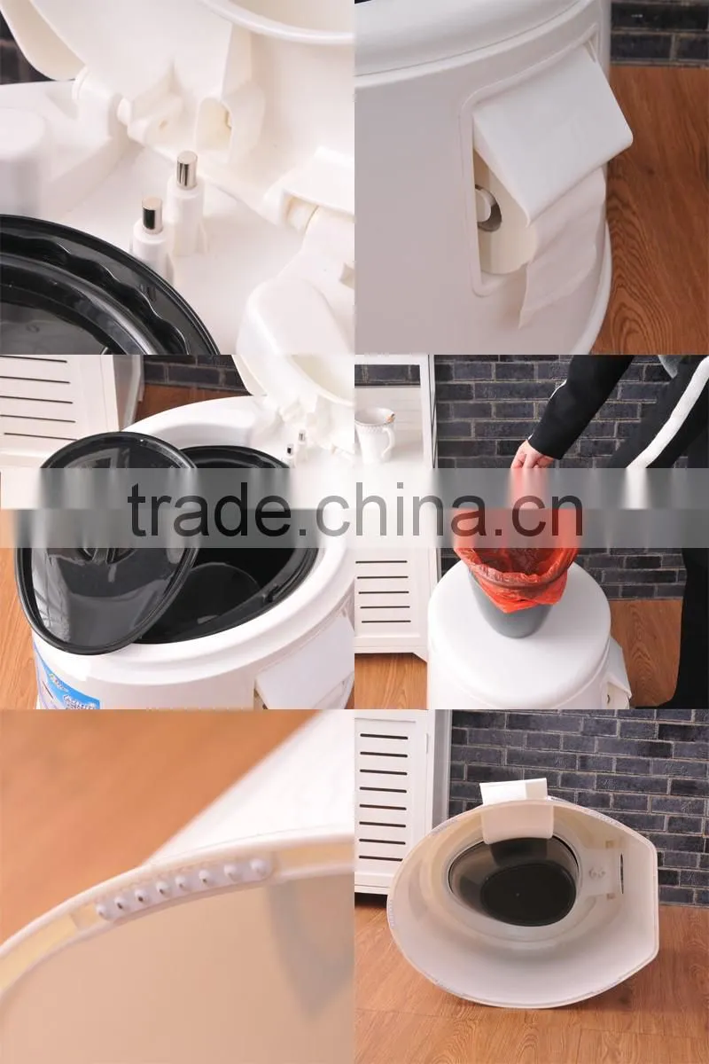 Upgraded New Plastic Adult Potty Chair