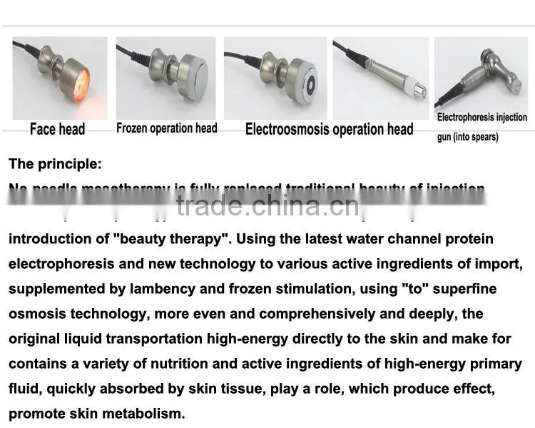 2017 Factory facial skin moisture and nutrition to the skin deep meso injector mesotherapy gun