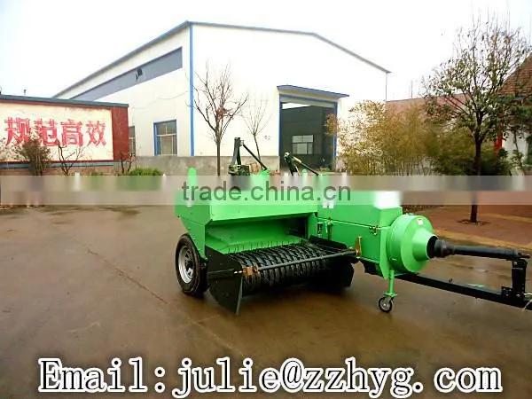 Hot Selling self-propelled automatic Square hay baler/straw baler/grass baler for alfalfa