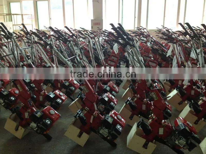 MeiQi 7.5HP 168F gasoline engine tiller with new fuel tank blades and tyres