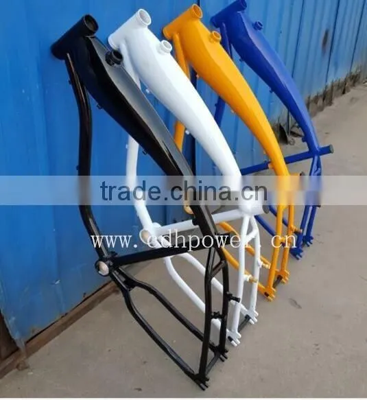 Alum gas tank frame for motorized bicycle/bicycle frame/fuel tank frame