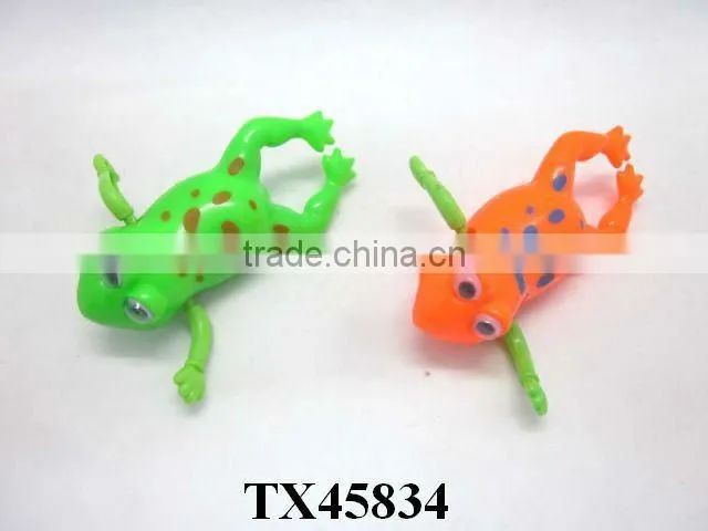 BATH WIND UP TOYS SWIMMING FROG