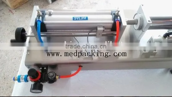 Semi-auto Single Head Cream Shampoo Paste Pneumatic Filling Machine