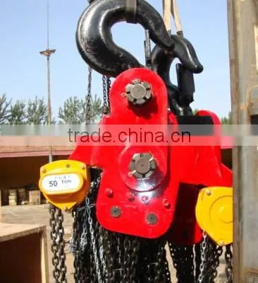 50 ton pull lift chain lifting hoist chain fall