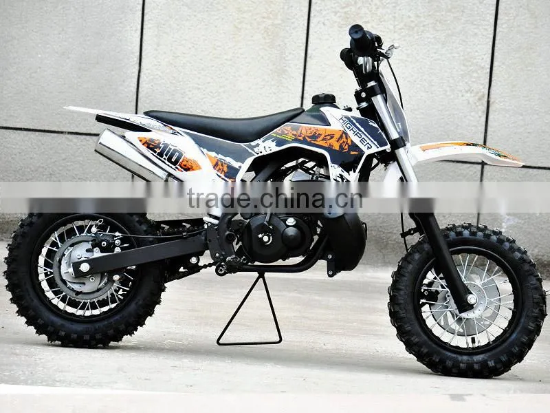 50cc 2 stroke Kick Start Gas Mini Kids Dirt Bike with KTM engine for kids