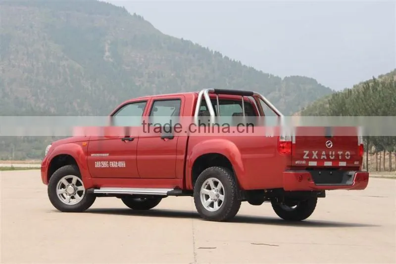 Double cab right hand drive china pickup 4x4