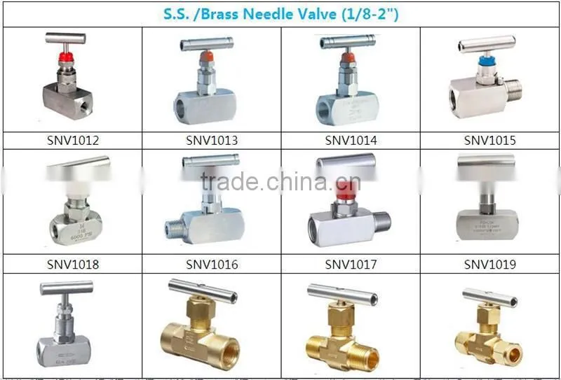 NPT Stainless Steel Needle Valve