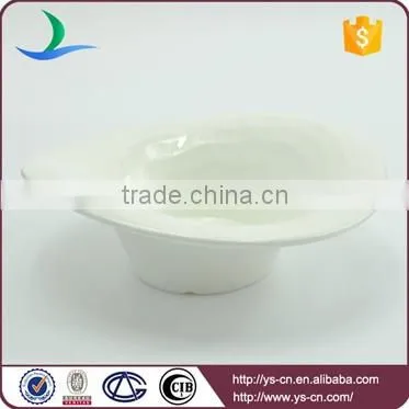 Wholesale custom white porcelain food bowl set