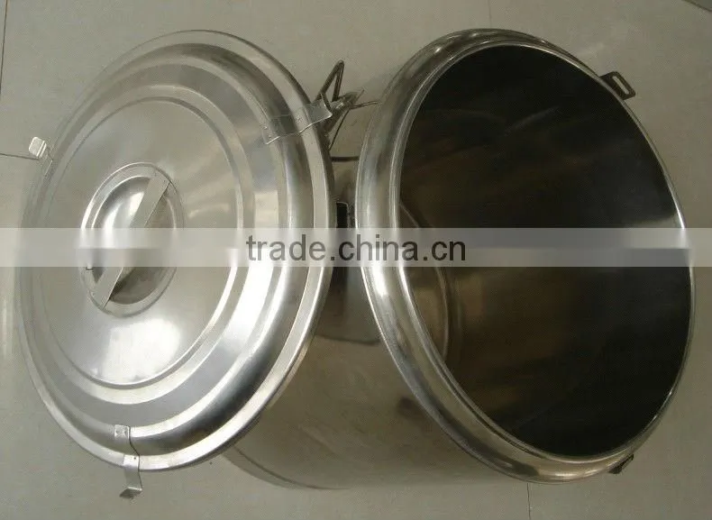 100L Stainless Steel Barrel with cover